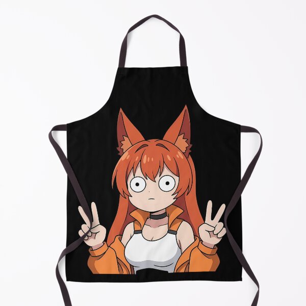 Item preview, Amelie Azazel Iruma Kun Orange Hair Fox Ears Peace designed and sold by earlobejerk.