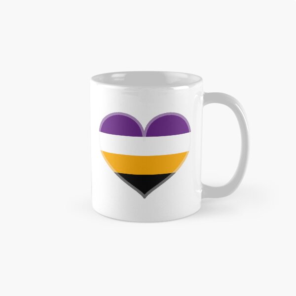 Item preview, Non-Binary Alt Pride Heart [Orange Edition] designed and sold by Roxzania.