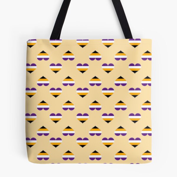 Item preview, Non-Binary Alt Pride Heart [Orange Edition] designed and sold by Roxzania.
