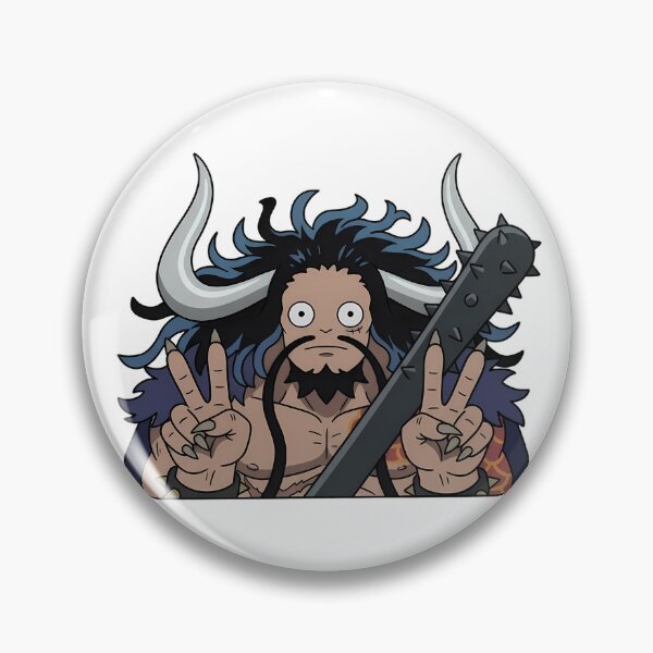 Item preview, Kaido One Piece Horned Warrior Double Peace designed and sold by earlobejerk.