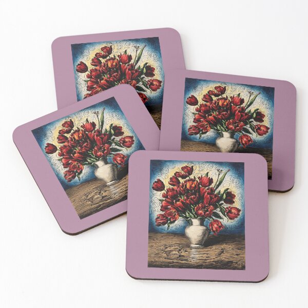 Item preview, Red tulips designed and sold by Eutrope d'Orange.