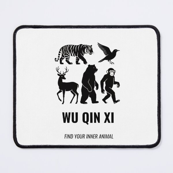 Item preview, WU QIN XI Five Animals Qigong T-Shirt, Sticker, Phone Case – Chinamaxxing Wellness Tee | Uncle Jichuan designed and sold by Uncle-Jichuan.