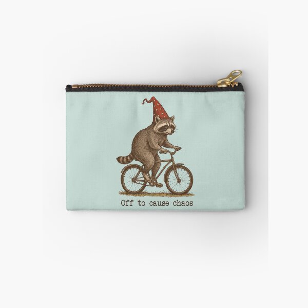 Item preview, Chaotic Raccoon Bicycle Adventure designed and sold by NosandEdgy.