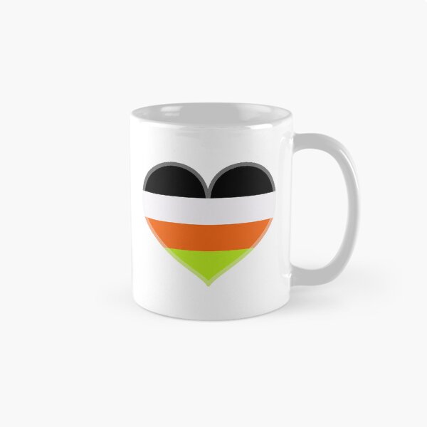 Item preview, Older Non-Binary Pride Heart [Orange Edition] designed and sold by Roxzania.