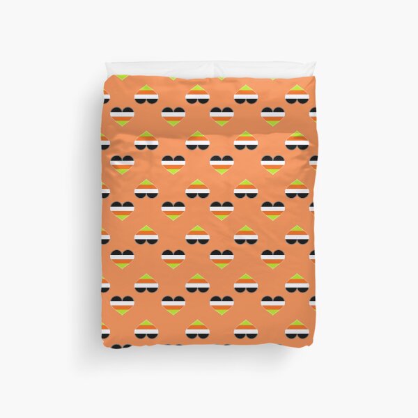 Item preview, Older Non-Binary Pride Heart [Orange Edition] designed and sold by Roxzania.