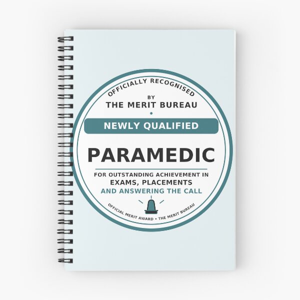 Item preview, Newly Qualified Paramedic Gift | Paramedic Graduation Award designed and sold by TheMeritBureau.