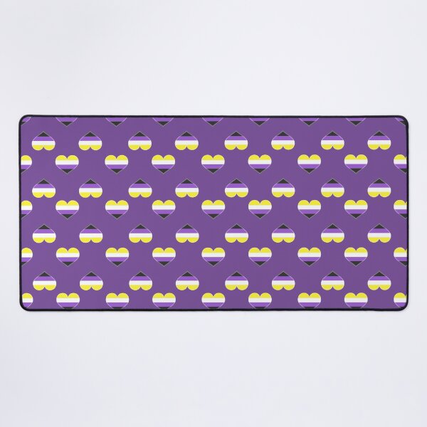 Item preview, Non-Binary Pride Heart [Purple Edition] designed and sold by Roxzania.