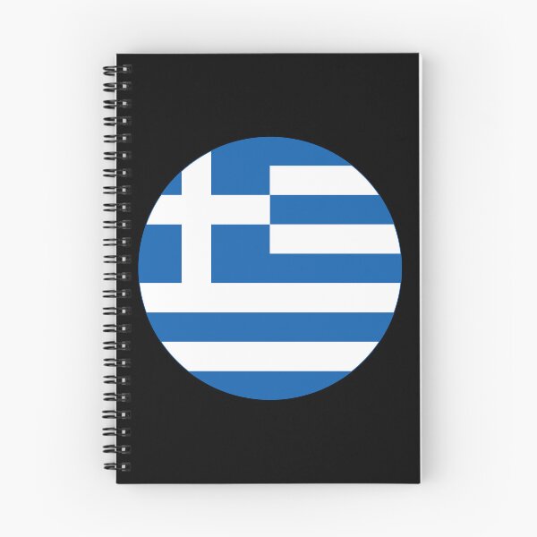 Item preview, Round Greece Flag Icon | Circular Greek Flag Button Element designed and sold by NTGUILTY.