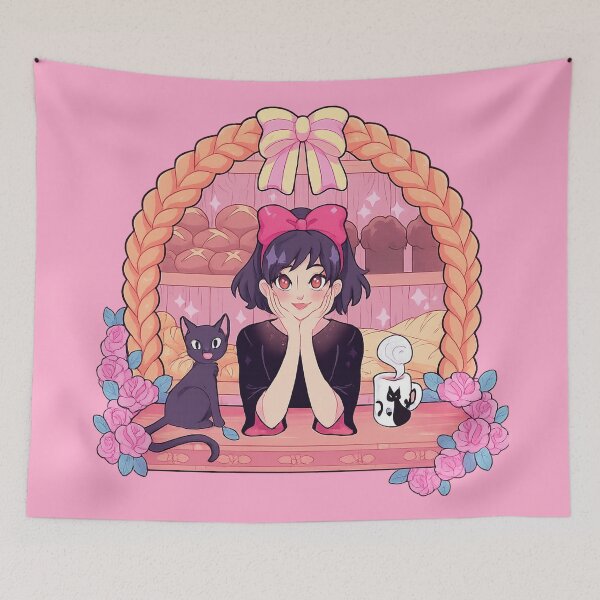 Item preview, Kiki and her cat Jiji designed and sold by JarquinDD.