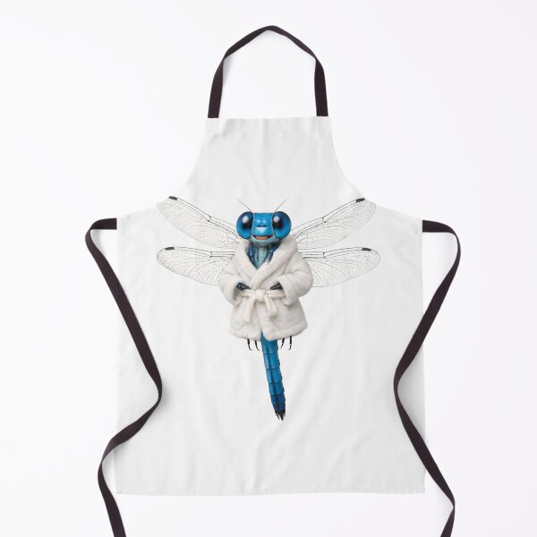 Item preview, Relaxing Bathrobe Blue Dragonfly designed and sold by Sillytoe.