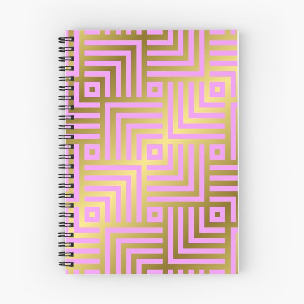 Item preview, Art Deco-Style Gold-Hues And Pink Pattern designed and sold by DEC02.