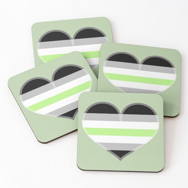 Item preview, Agender Pride Heart [Green Edition] designed and sold by Roxzania.