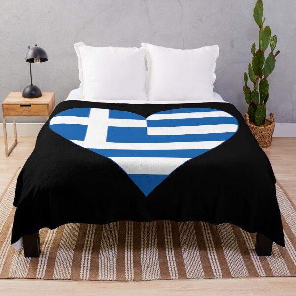 Item preview, Greece Heart Flag Graphic | I Love Greece Patriotic Symbol designed and sold by NTGUILTY.