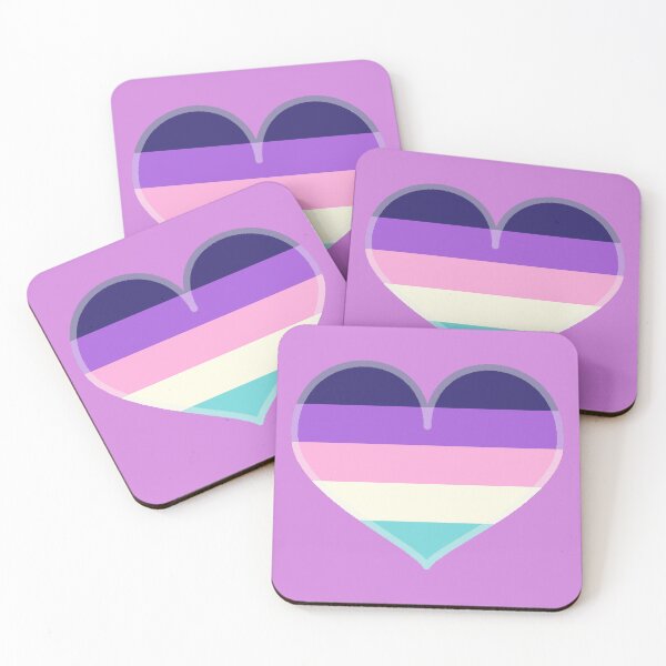 Item preview, Aurora Lesbian Pride Heart [Pink Edition] designed and sold by Roxzania.