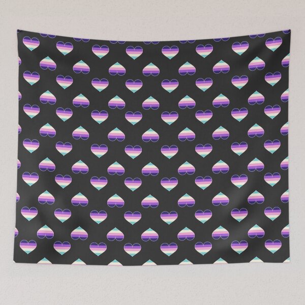 Item preview, Aurora Lesbian Pride Heart [Dark Edition] designed and sold by Roxzania.