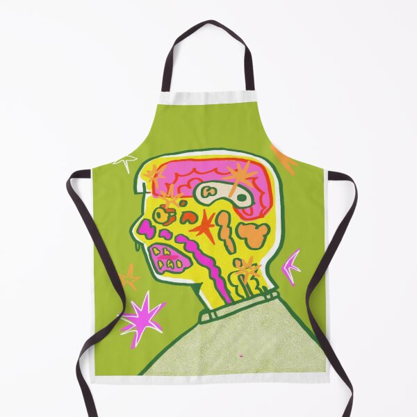 Item preview, Psychedelic Anatomy Brain Cross Section Portrait designed and sold by Saise-Chark.