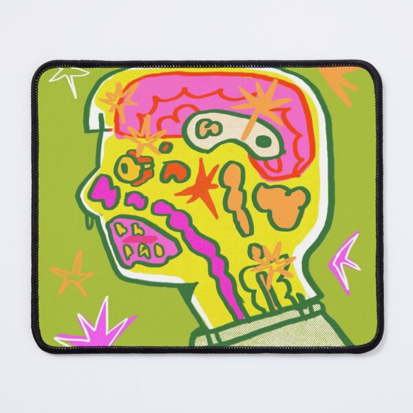 Item preview, Psychedelic Anatomy Brain Cross Section Portrait designed and sold by Saise-Chark.