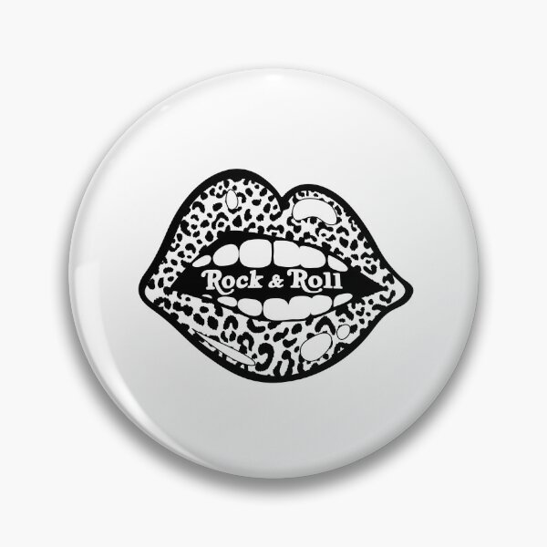 Item preview, Leopard Print Lips Rock and Roll Graphic Art designed and sold by The secret storage room.