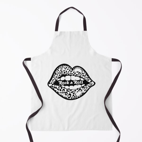 Item preview, Leopard Print Lips Rock and Roll Graphic Art designed and sold by The secret storage room.