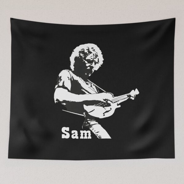 Item preview, Stylized Musician Portrait with Mandolin Script designed and sold by RozlinaROZ.