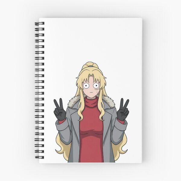 Item preview, Balalaika Black Lagoon Funny Peace Pose Anime Girl designed and sold by earlobejerk.