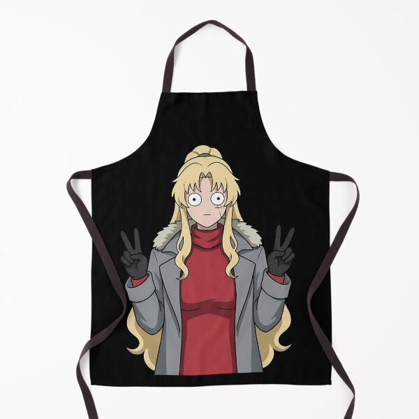 Item preview, Balalaika Black Lagoon Funny Peace Pose Anime Girl designed and sold by earlobejerk.