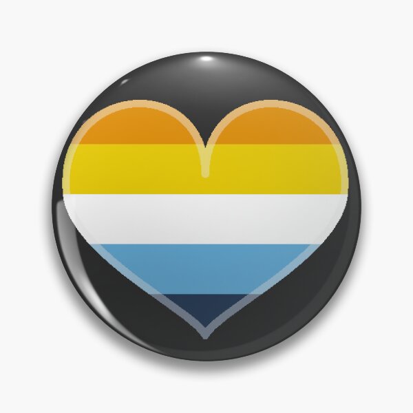 Item preview, AroAce Pride Heart [Dark Edition] designed and sold by Roxzania.