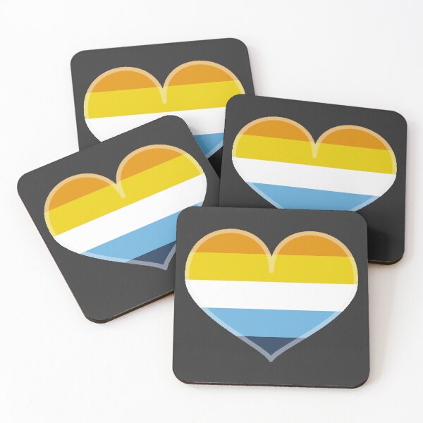 Item preview, AroAce Pride Heart [Dark Edition] designed and sold by Roxzania.