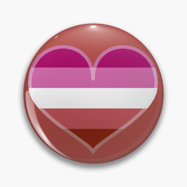 Item preview, Lipstick Lesbian Pride Heart [Red Edition] designed and sold by Roxzania.