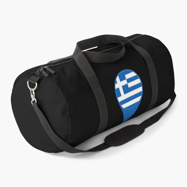 Item preview, Greece Flag Location Pin Map Marker | Greek Destination GPS Icon designed and sold by NTGUILTY.
