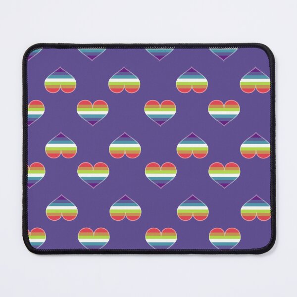 Item preview, Gay Rainbow Saturated Pride Heart [Purple Edition] designed and sold by Roxzania.