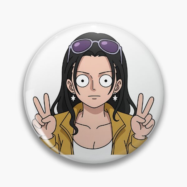 Item preview, Nico Robin One Piece Mustard Jacket Peace Portrait designed and sold by earlobejerk.