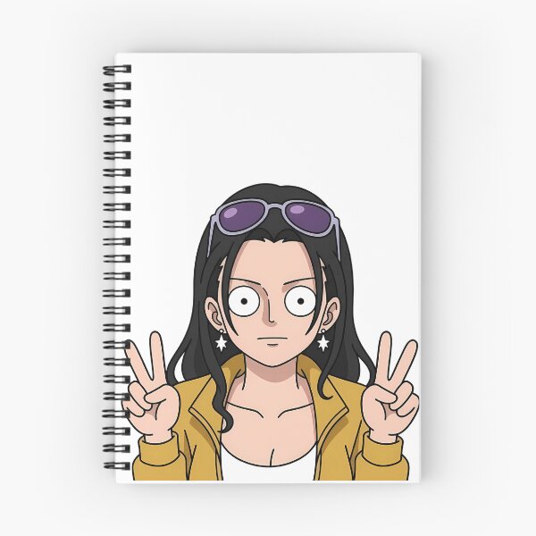 Item preview, Nico Robin One Piece Mustard Jacket Peace Portrait designed and sold by earlobejerk.