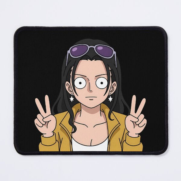 Item preview, Nico Robin One Piece Mustard Jacket Peace Portrait designed and sold by earlobejerk.