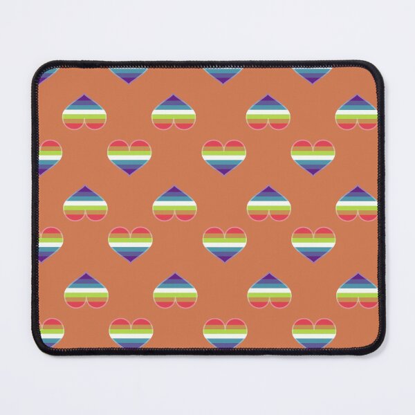 Item preview, Gay Rainbow Saturated Pride Heart [Orange Edition] designed and sold by Roxzania.