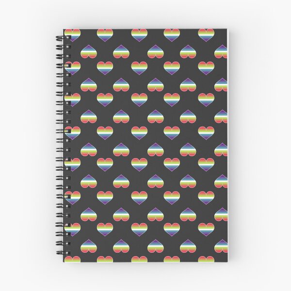 Item preview, Gay Rainbow Saturated Pride Heart [Dark Edition] designed and sold by Roxzania.