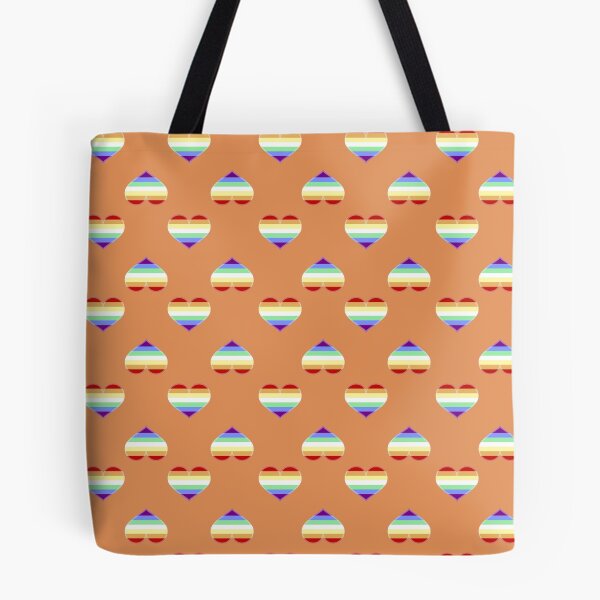 Item preview, Gay Rainbow Vibrant Pride Heart [Orange Edition] designed and sold by Roxzania.