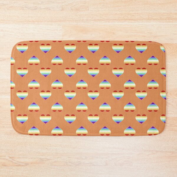 Item preview, Gay Rainbow Vibrant Pride Heart [Orange Edition] designed and sold by Roxzania.