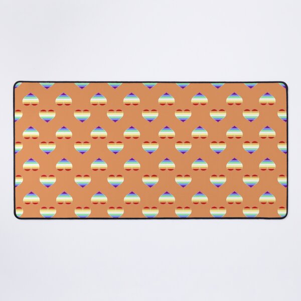 Item preview, Gay Rainbow Vibrant Pride Heart [Orange Edition] designed and sold by Roxzania.