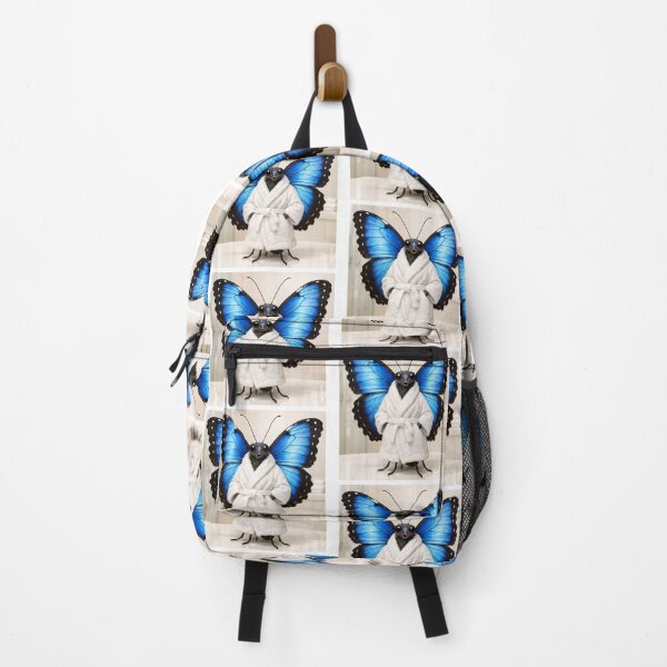 Item preview, Cozy Bathrobe Blue Morpho Butterfly designed and sold by Sillytoe.