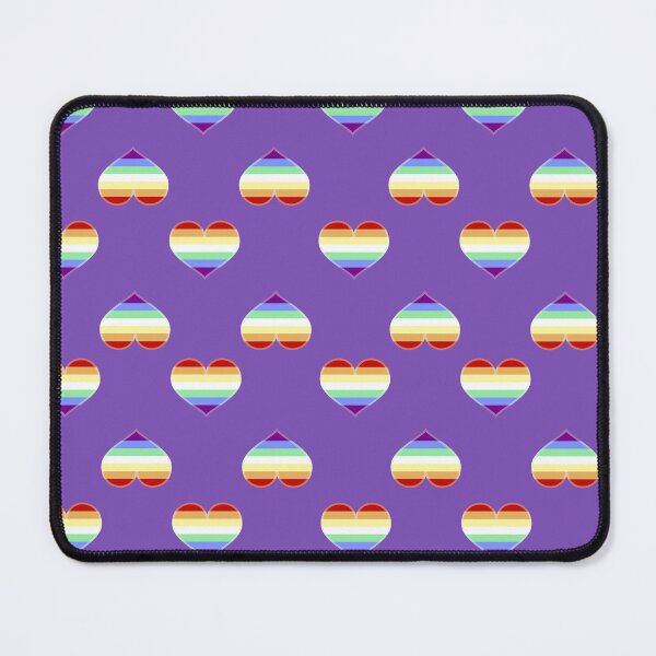 Item preview, Gay Rainbow Vibrant Pride Heart [Purple Edition] designed and sold by Roxzania.