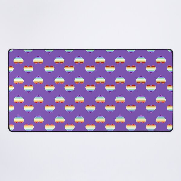 Item preview, Gay Rainbow Vibrant Pride Heart [Purple Edition] designed and sold by Roxzania.