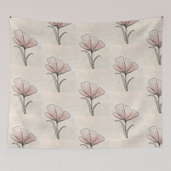 Item preview, Painted flower designed and sold by rogness21.