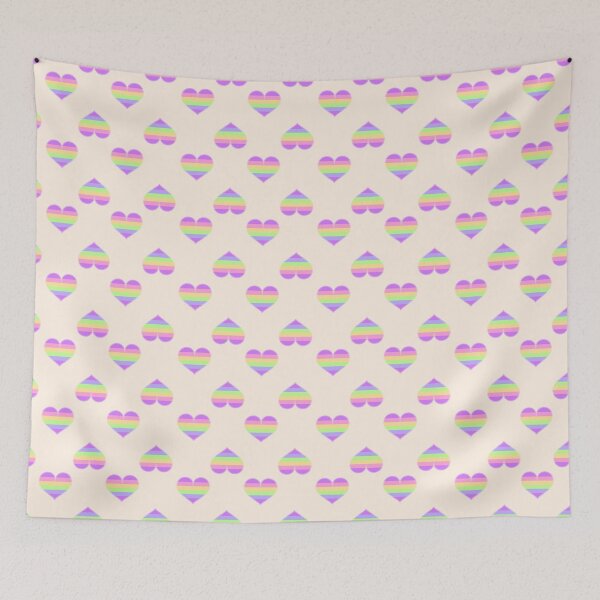 Item preview, Gay Rainbow Pastel Pride Heart [Yellow Edition] designed and sold by Roxzania.