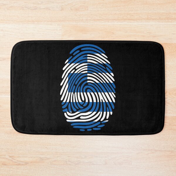Item preview, Greece Flag Fingerprint Identity | Greek DNA Heritage Graphic designed and sold by NTGUILTY.