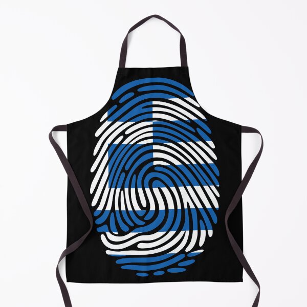 Item preview, Greece Flag Fingerprint Identity | Greek DNA Heritage Graphic designed and sold by NTGUILTY.