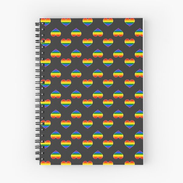 Item preview, Gay Rainbow Pride Heart [Dark Edition] designed and sold by Roxzania.