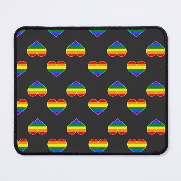 Item preview, Gay Rainbow Pride Heart [Dark Edition] designed and sold by Roxzania.