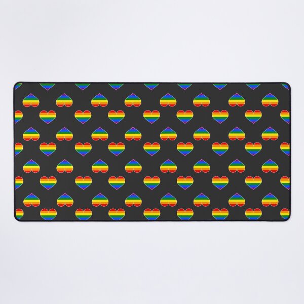 Item preview, Gay Rainbow Pride Heart [Dark Edition] designed and sold by Roxzania.