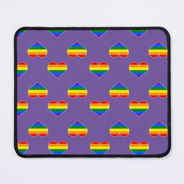 Item preview, Gay Rainbow Pride Heart [Purple Edition] designed and sold by Roxzania.